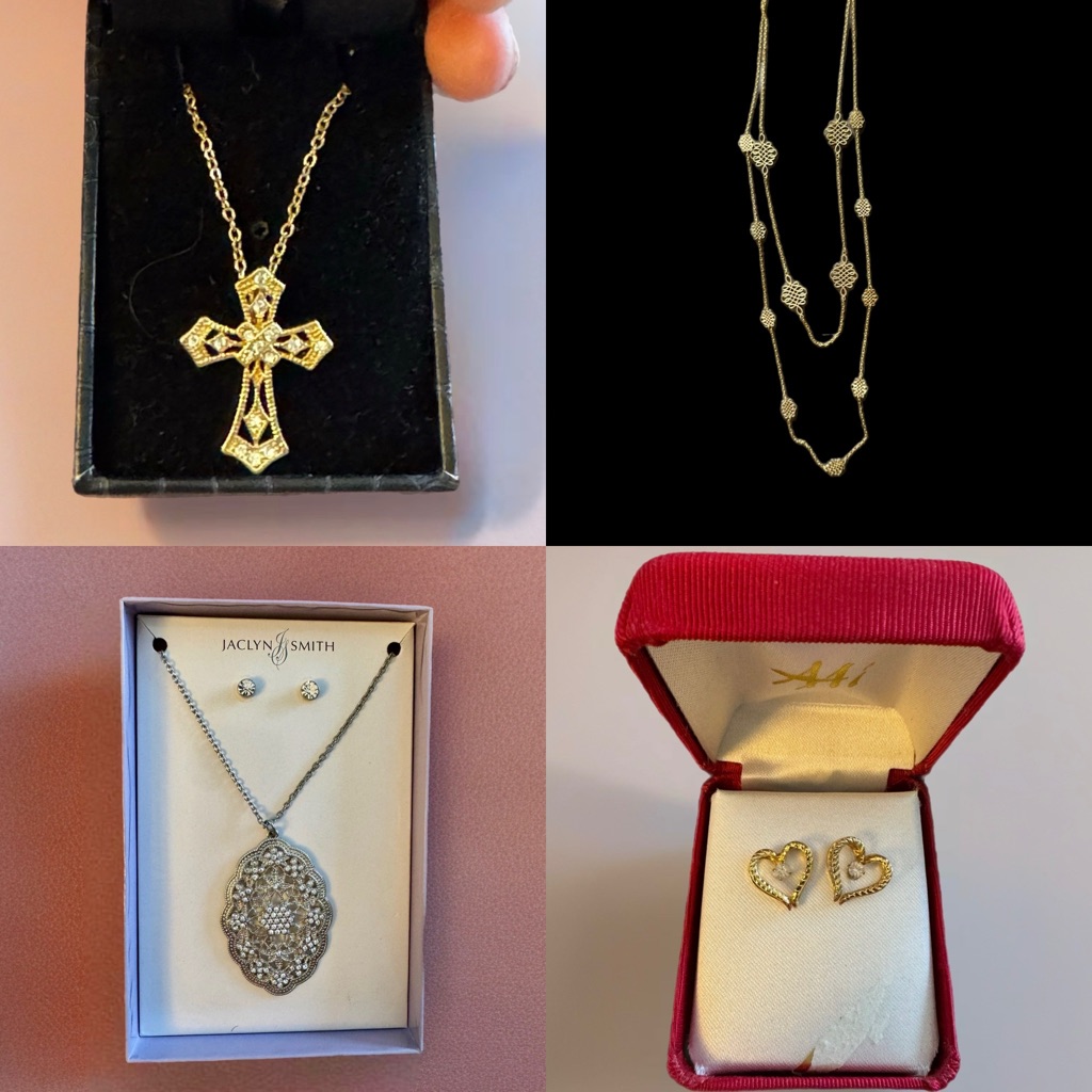 Jewelry Bundle Lot Jaclyn Smit Set Necklace Cross Necklace 25$